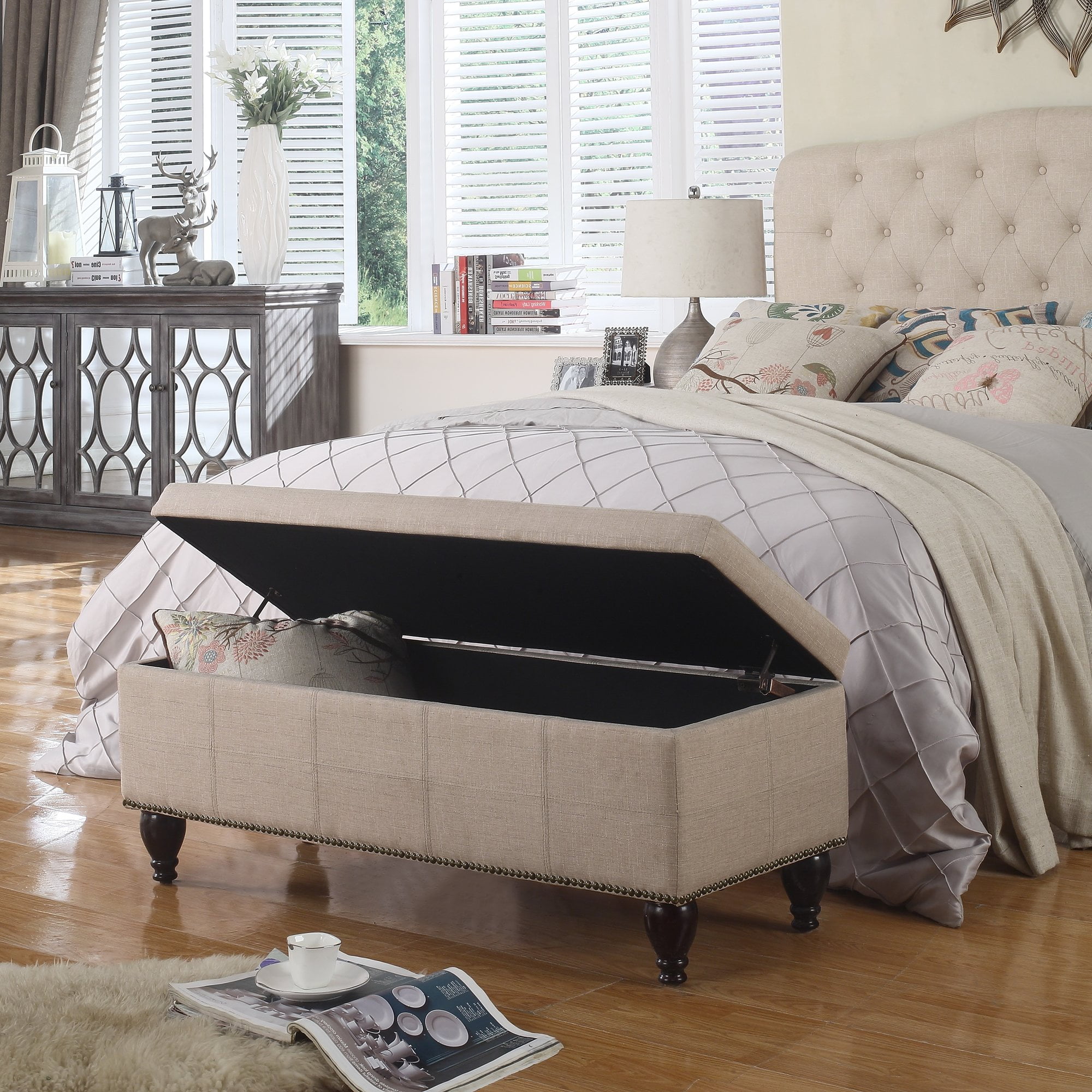 Transform Your Bedroom With A Versatile Storage Bench