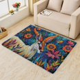 thumbnail image 2 of 2x3 Rugs Animal Area Rug, Colorful Carpet for Living Room Bedroom Entryway Wildlife Patterned Indoor Home Decor, Non Slip Soft & Low Pile Small Washable Rug ZH&308, 2 of 7