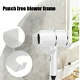 thumbnail image 6 of PPgejGEK Hair Tool Organizer Wall Mount ABS Basket 5.9x3.93x2.16 Inch Bathroom Storage Holder for Hair Dryer Curling Iron Flat Iron Brushes No Drilling Required White, 6 of 6