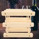 thumbnail image 2 of Estante de madera maciza para vino, soporte para botellas, decoración de Bar para el hogar, accesorios DIY, 2 of 7