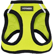 Voyager Step-in Air - All Weather Cat Mesh Harness by Best Pet Supplies - Lime Green Base, XXXS
