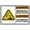 Warning Sign 2, variant on Bilingual Warning High Voltage Inside Keep Out Sign, 8"x12" Aluminum Tin Warning Sign, High Voltage Safety Sign for Home Outdoor Garden