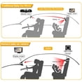 thumbnail image 2 of Espejo de coche Itomoro para bebe vista del bebe en el asiento orientado hacia atras, 2 of 2