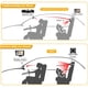 thumbnail image 2 of Espejo de coche Itomoro para bebe vista del bebe en el asiento orientado hacia atras, 2 of 2