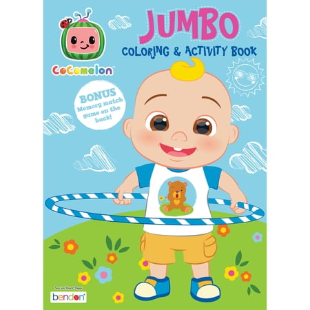CoComelon Easter Jumbo Coloring Book, 64 Pages Paperback – BrickSeek