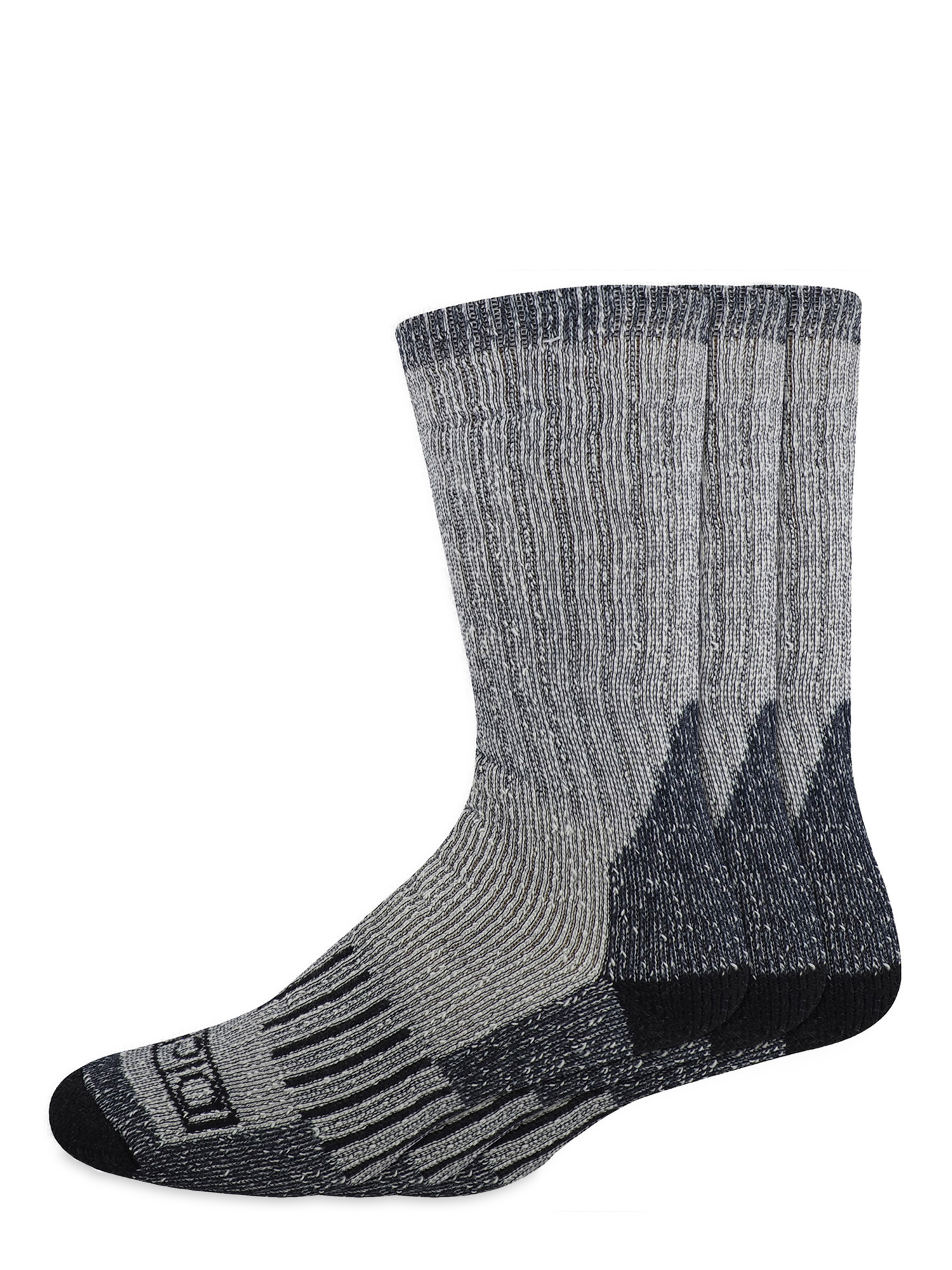 Dickies Men's Wool Blend Thermal Crew Socks, 3-Pack photo 1