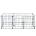 thumbnail image 3 of Max & Marlow Portable Dog Playpen, 8-Panel Metal Dog Fence, Indoor & Outdoor Use, Customizable, 30" Height, 3 of 7