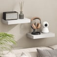 thumbnail image 2 of Furinno TANNA 9 x 16 2-in Thick Invisible Brackets Floating Shelves White, 2 of 4