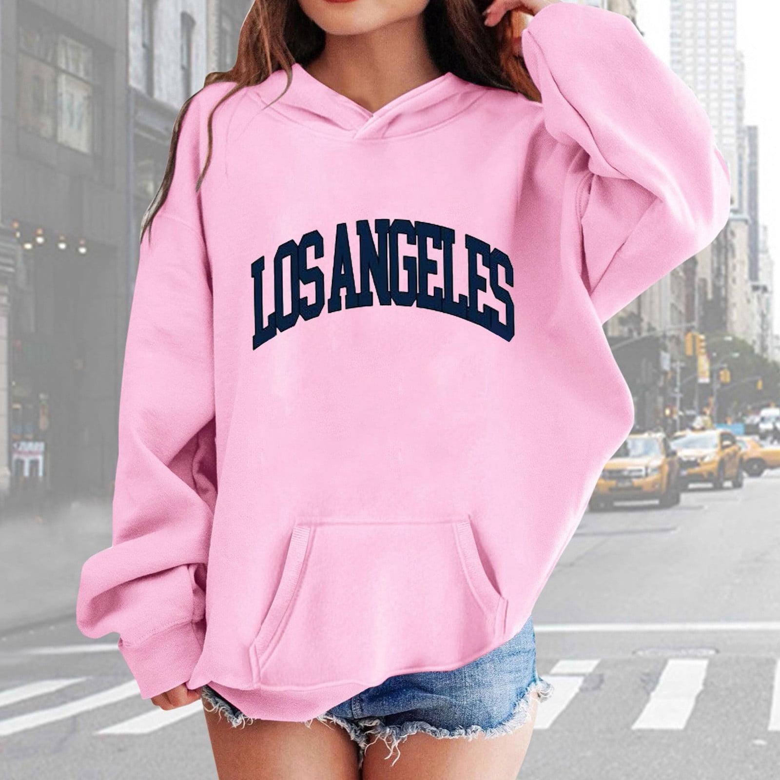 Sweat à Capuche Fille En Polaire – Manches Longues, Uni, Confortable, Pour Adolescentes, Taille 3 à 13 Ans - 4