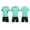 Mint Green, variant on Amidoa Boys Athletic Shorts Set 2 Piece Performance Quick-dry T-Shirt and Active Shorts Outfit,Green Size 12