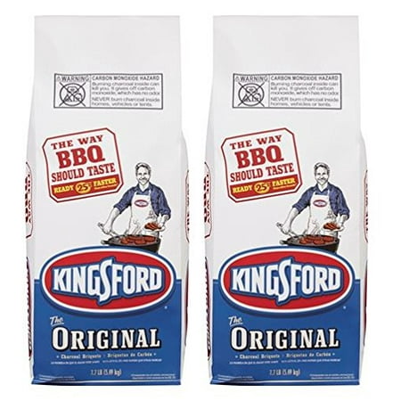 Brand New Original Charcoal Briquettes, 7.7 Pound Bag (Pack of 2), High-quality
