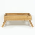 thumbnail image 3 of 20" X 10" 12" Wood Tray Table, 3 of 5