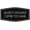 Black / Silver, variant on Signs ByLITA Fancy Quiet Hours 10 PM To 8 AM Sign - Laser-Engraved Lettering | Durable ABS Plastic | Vibrant Colors | Powerful Foam Tape (Black) - Medium
