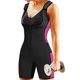 thumbnail image 4 of Traje de sauna para mujer Fajas fajas colombianas con control de abdomen para mujer, busto abierto, moldeador de cuerpo más - Negro L Negro L Magideal Traje de sauna para mujer, 4 of 7