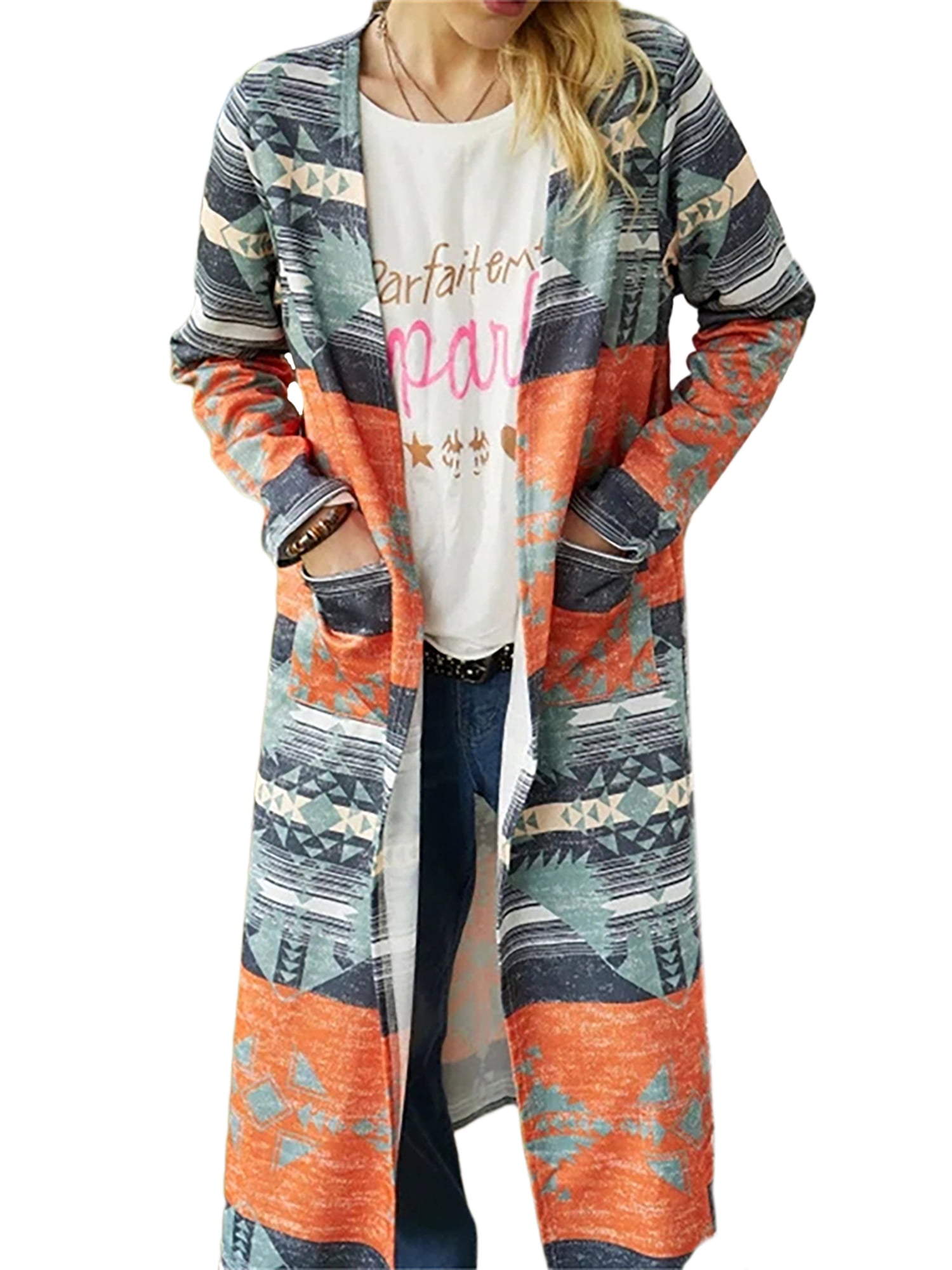 aztec print jacket walmart