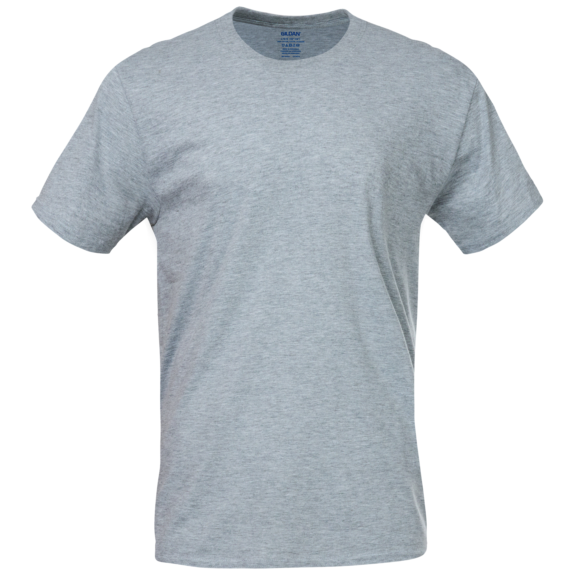 Gildan Men's Crew T-Shirts, 5-Pack, Sport Grey photo 4