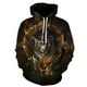 thumbnail image 1 of Sudadera con capucha de Horror para hombre y mujer, suéter Unisex con diseño de calabaza, ropa de calle divertida para Otoño y Halloween, 1 of 4