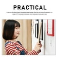 thumbnail image 7 of PBPBOX Transparent PVC Steel Adhesive Hooks for Home Use, Super Adhesive, Traceless Removal, 20Pcs, 7 of 7