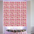 Artificial Flower Wall Panel Rose Flower Backdrop Ornament Background