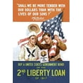 thumbnail image 1 of 2nd Liberty Loan-Fine Art Canvas Print (20" x 30"), 1 of 1