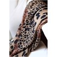 thumbnail image 2 of Bufanda larga de gasa y seda con estampado de leopardo para mujer, suave, para el cuello, chal, estola, accesorio de ropa, 2 of 5