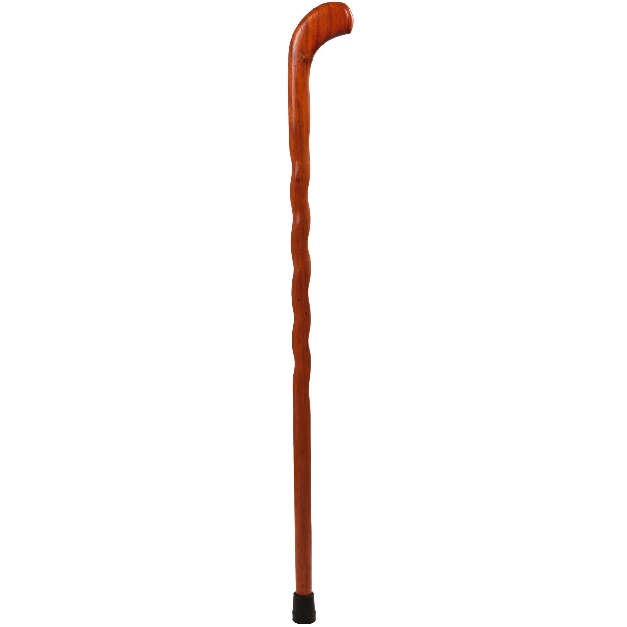 Brazos 37" Twisted Paduak Pistol Grip Walking Cane