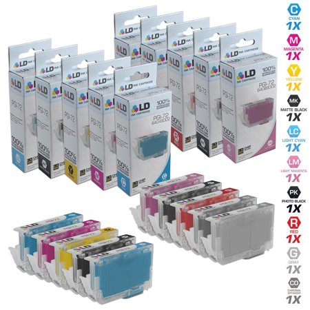 LD Products Compatible Replacements for PGI-72 10 Pack Cartridges
