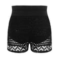 thumbnail image 2 of Sngxgn Women's Swim Shorts High Waisted Bathing Suit Bottoms Swimsuit Shorts Swimwear Bikini Board Shorts(Black,S), 2 of 5