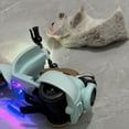 thumbnail image 3 of Hamster Intelligent Electric Powered Motorcycle  Pet Interactive Toy with Fun Stunt Spin  Brilliant Lighting and Sound Effects (Without Battery), 3 of 6
