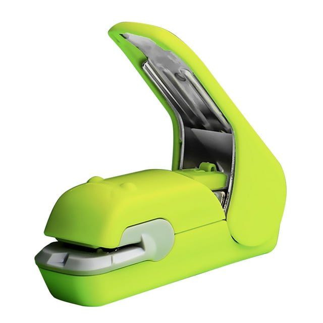 IKemiter Staple Free Stapler Time Saving Effortless Needle Free Handhled Stapler Mini Portable