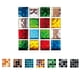 thumbnail image 5 of Worallymy 10 Uds. pegatinas para azulejos de cocina bricolaje calcomanías impermeables para baño autoadhesivo decoración de pared para el hogar MSC062 Worallymy JD735924562, 5 of 7
