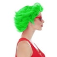 thumbnail image 2 of Fun Flip Clown Wig  - Green, 2 of 2