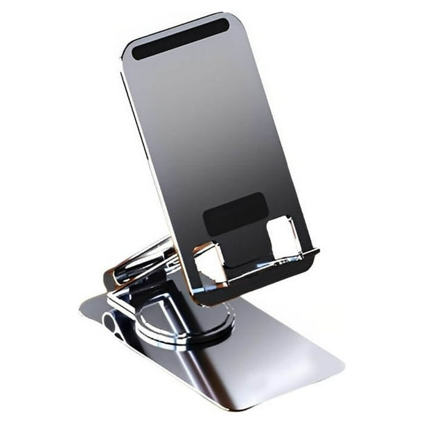 Monstrate Soporte plegable para teléfono, soporte para tableta, aleación de aluminio ajustable, soporte para teléfono móvil de , accesorio de Teléfono y Comunicación Gris