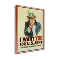 thumbnail image 2 of Trademark Fine Art 'Uncle Sam Wants You' Canvas Art by American School, 2 of 3