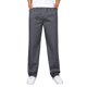 thumbnail image 1 of Pantalones holgados de algodón para hombre, tallas grandes: cintura elástica, bolsillos, estilo informal y deportivo, para todas las estaciones., 1 of 8