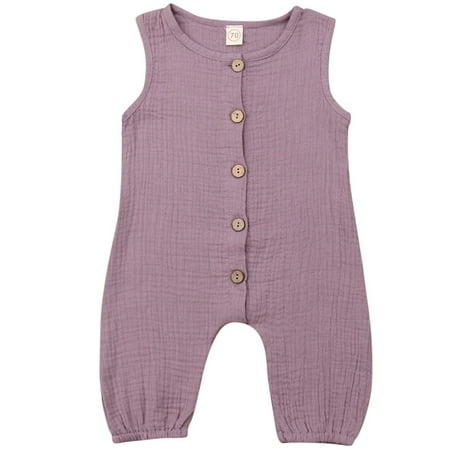 

Summer Newborn Baby Girl Boy Romper Bodysuit Jumpsuit Sunsuit Outfits Clothes