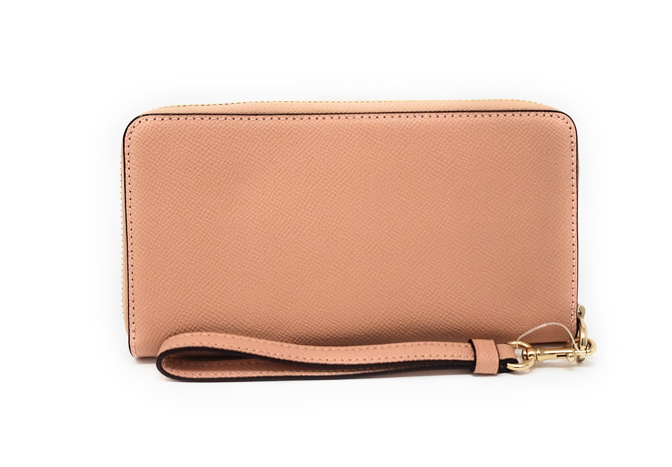 Coach Women's Long Zip Around Wallet With Wild Strawberry Coach Women's Long Zip Around Wallet With Wild Strawberry