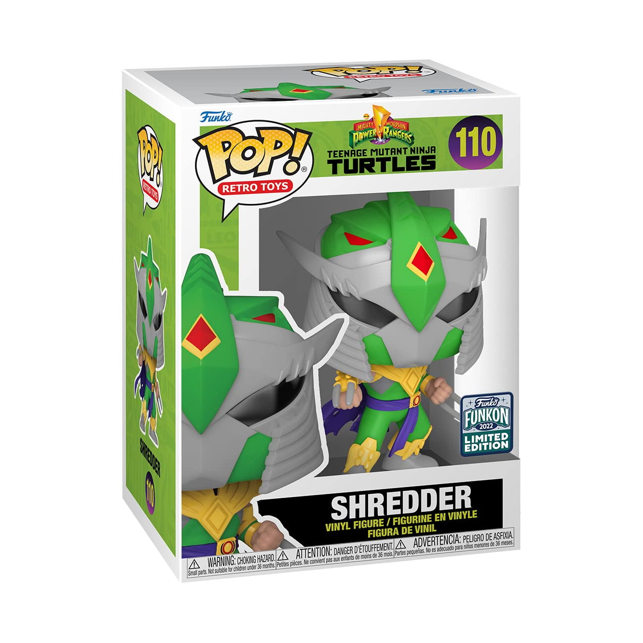 Funko POP! Retro Toys: TMNT x Power Rangers Shredder as