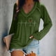 thumbnail image 2 of Tops de Mujer Camisas de Manga Larga Otoño Moda Causal Cuello en V Blusa Estampada Camiseta Otoño Odeerbi  ODB148615, 2 of 5