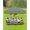 thumbnail image 2 of 10x10 Pop Up Canopy Tent, Outdoor Tent with 3 Adjustable Height, Easy Set Up Canopy with 4 Sandbags & Carrying Bag, 2 of 7