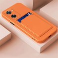 thumbnail image 3 of Liquid Silicone Card Holder Case For OPPO Reno 10 8 7 6 5 Pro Plus 8T 7 Z 5G Wallet Bag Case For OPPO A78 A94 A95 A98 A58 A38, 3 of 5