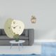 thumbnail image 2 of Reloj de pared,Reloj de pared silencioso Reloj de pared nórdico Decoración del hogar,Relojes decorativos para pared,oficina,aula,hogar.,Estatua abstracta,Estatua abstracta para decoración, 2 of 8