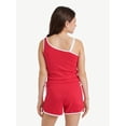 thumbnail image 2 of SpongeBob X Justice Girls One Shoulder Tank, Sizes XS - XLP, 2 of 6