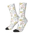 thumbnail image 1 of Balery Floral Calcetas Largas con Estampado para Hombre y Mujer – Suaves y Transpirables, Talla Única (US 5-11), 1 of 6
