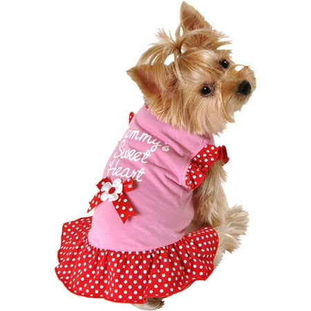 SimplyDog Mommy&#39;s Sweetheart Dress Dog Clothes - www.bagssaleusa.com