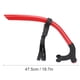 thumbnail image 3 of Snorkel de buceo, tubo de respiración frontal de buceo de natació desmontable para atrenamiento de buceo con snorkel, 3 of 7