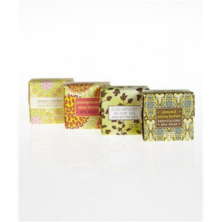 Dead Sea Spa Care DeadSea-212 Four Pack of Shea Butter Soaps