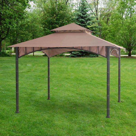 Garden Winds Replacement Canopy Top for the Summer Breeze Gazebo, RipLock 350