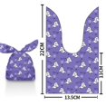 thumbnail image 2 of xiaxaixu 50 Pieces Halloween Rabbit Ear Snack Bag Halloween Rabbit Ear Candy Gift Bags Rabbit Goody Bags Halloween Bags Party Supplies, 2 of 8