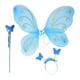thumbnail image 2 of Disfraz de Hada Yuyangstore Ala de Hada Azul para Niñas, 2 of 8